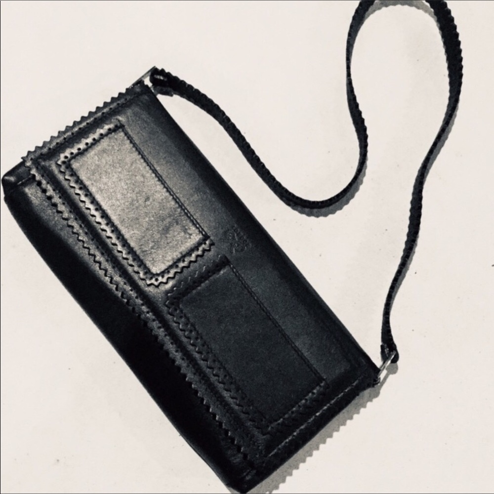 ANYA HINDMARCH ••• Leather Envelope Shoulder Bag